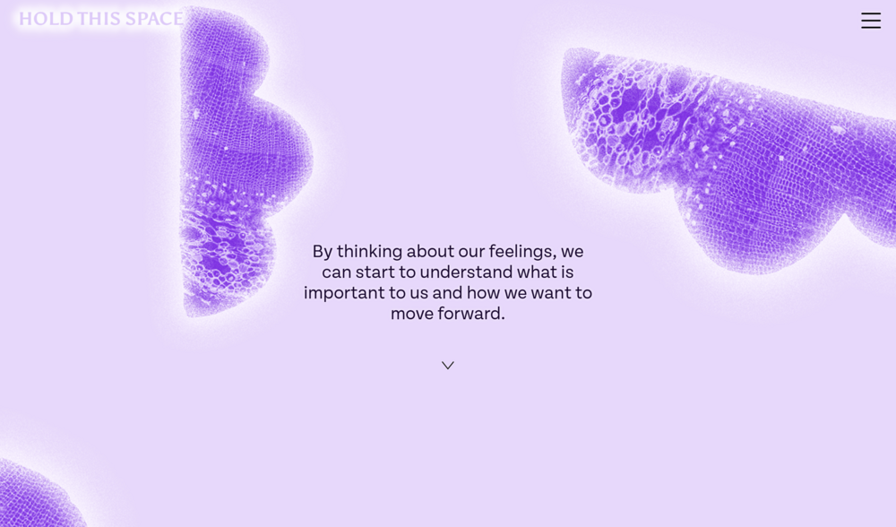 Hold this space feel screenshot